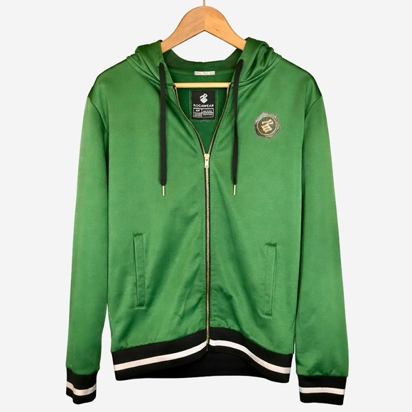 Rocawear Other - Rocawear Green Zip Up Hoodie Small Streetwear Jacket Unisex Y2K